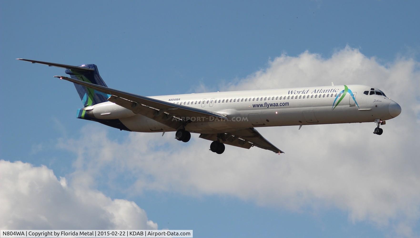 N804WA, 1987 McDonnell Douglas MD-83 (DC-9-83) C/N 49345, DAB spotting 2015