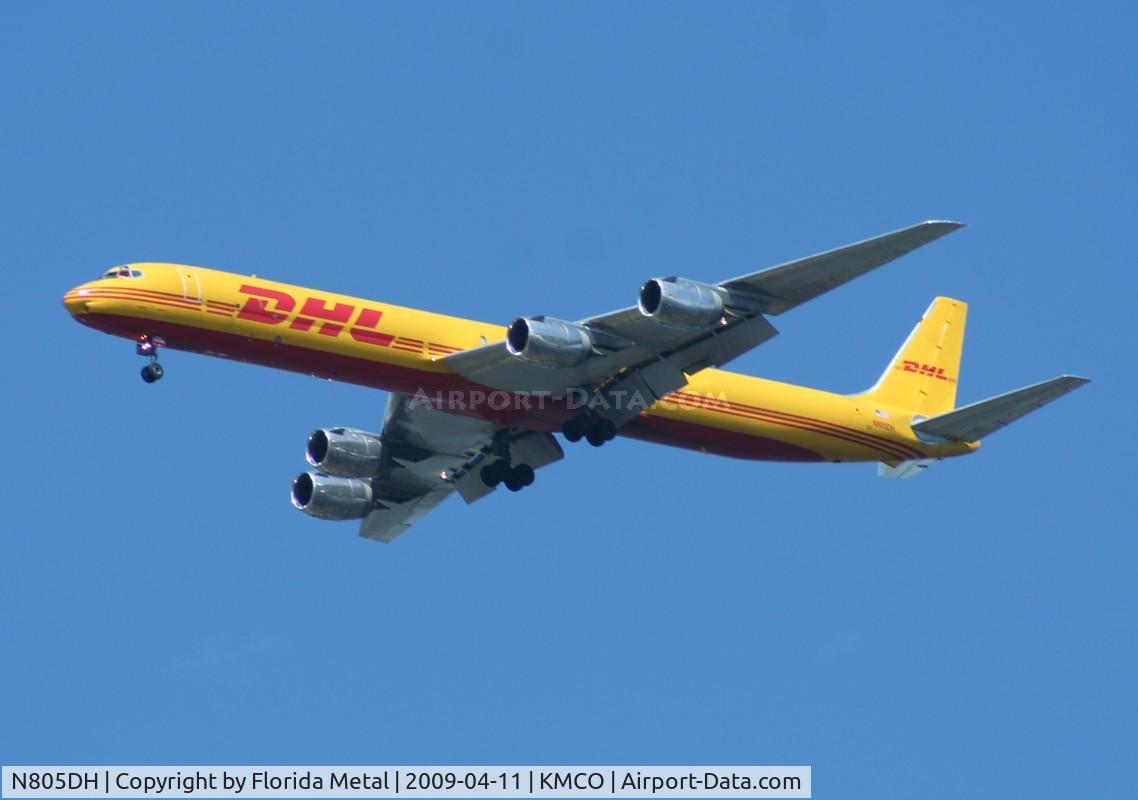 N805DH, 1970 Douglas DC-8-73F C/N 46125, MCO spotting 2009