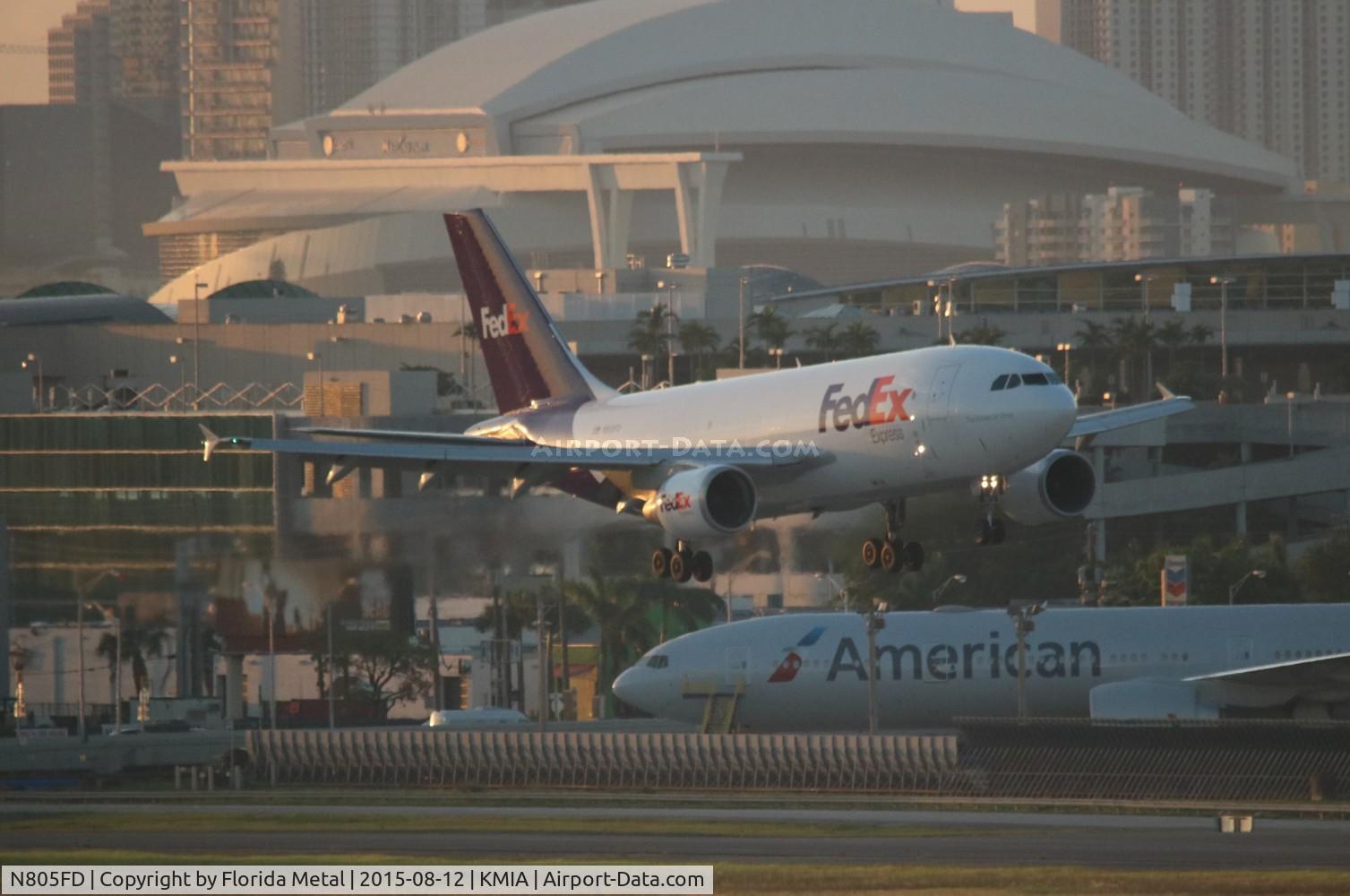 N805FD, 1988 Airbus A310-324 C/N 456, MIA spotting 2015