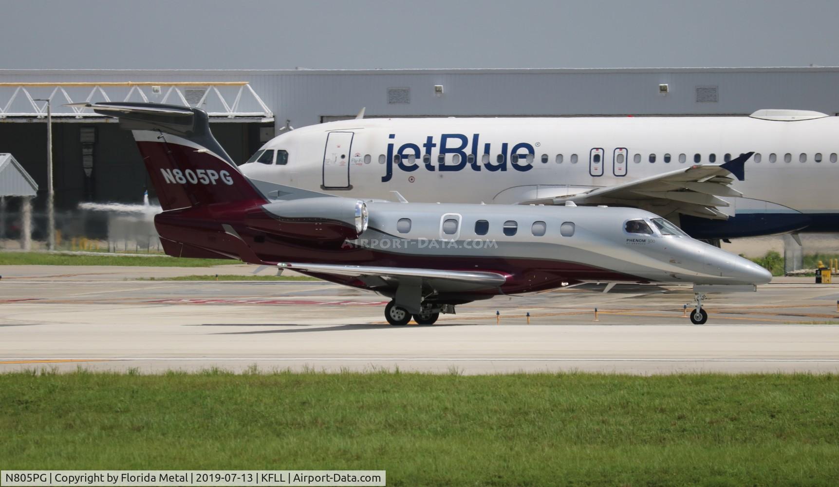 N805PG, 2015 Embraer EMB-505 Phenom 300 C/N 50500287, FLL spotting 2019