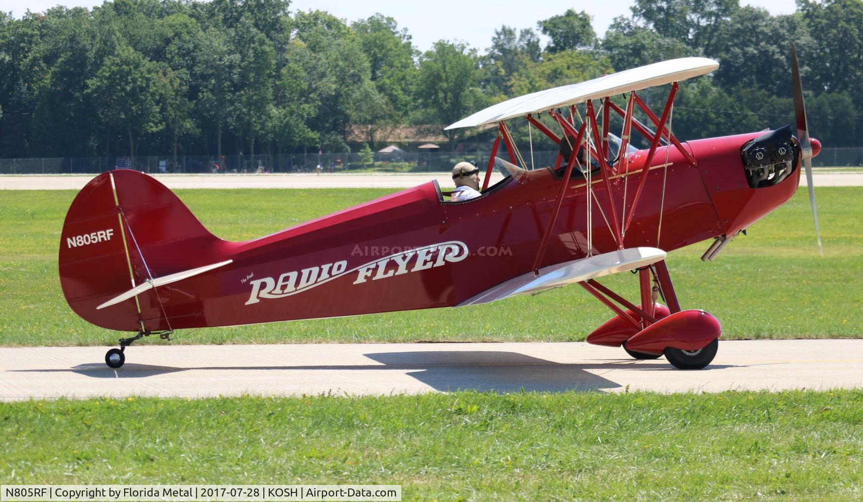 N805RF, Hatz CB-1 C/N 805, EAA OSH 2017
