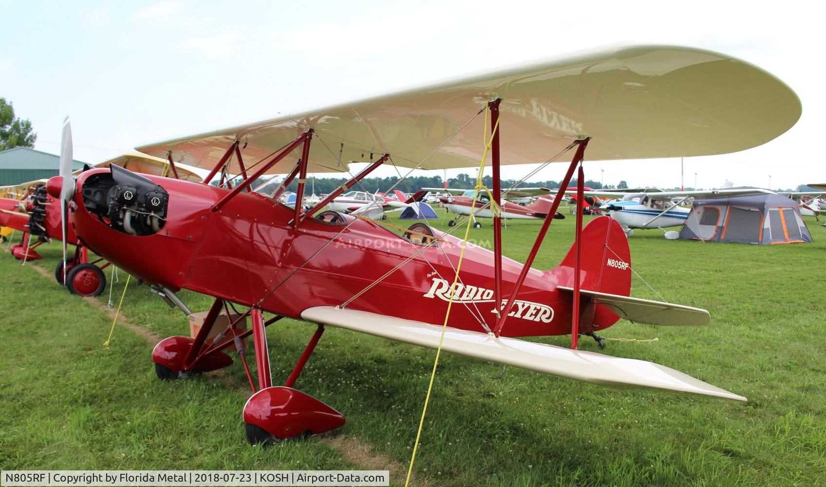 N805RF, Hatz CB-1 C/N 805, EAA OSH 2018