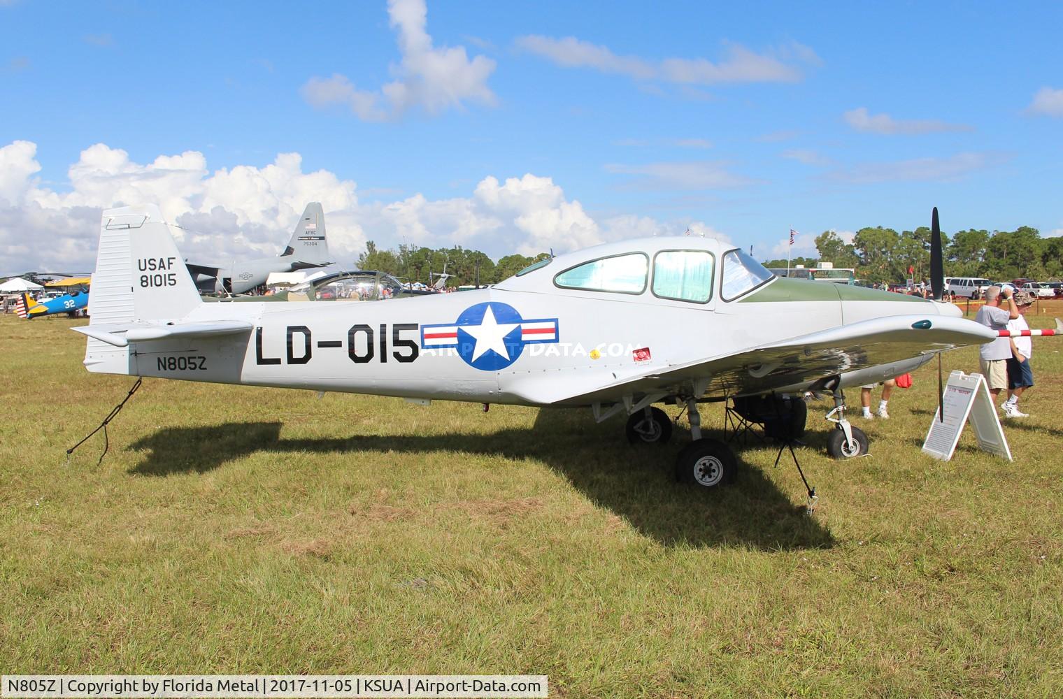 N805Z, 1948 Ryan Navion A C/N NAV-4-1721, Stuart 2017