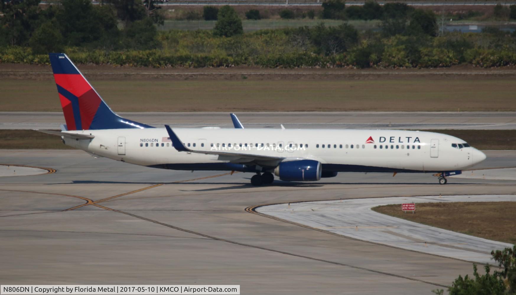 N806DN, 2013 Boeing 737-932/ER C/N 31914, MCO spotting 2017