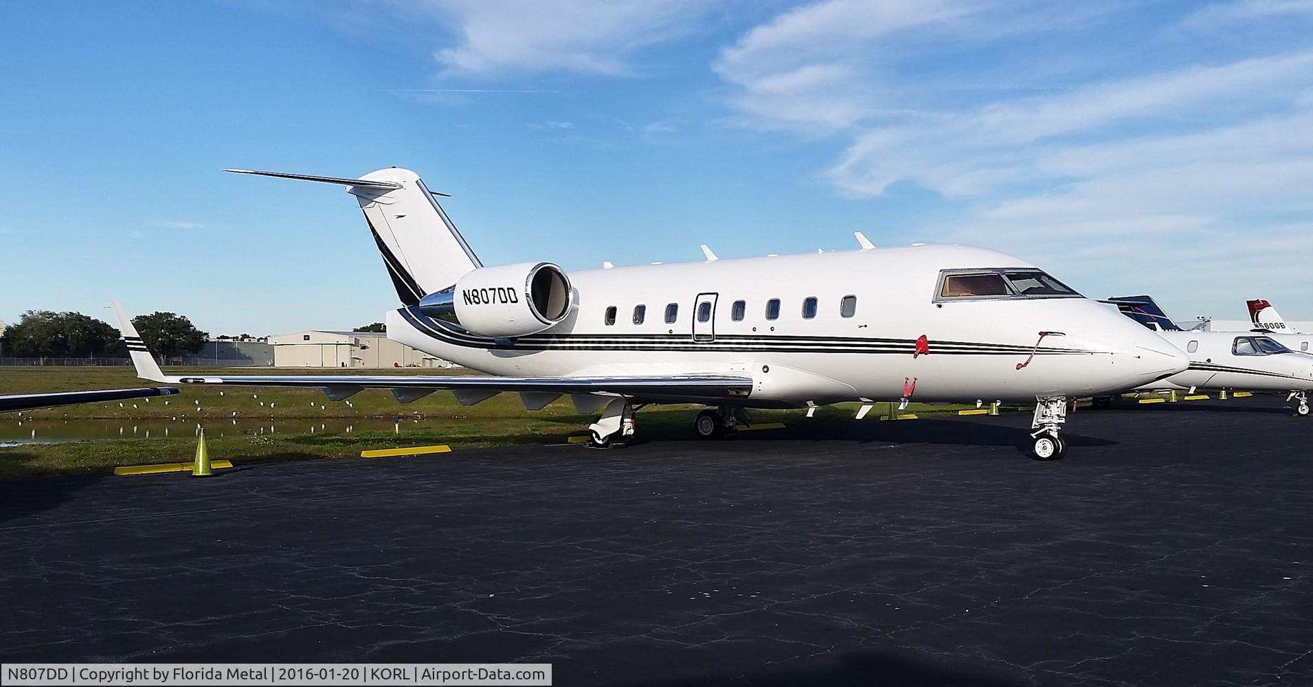 N807DD, 1994 Canadair Challenger 601-3R (CL-600-2B16) C/N 5161, ORL spotting 2016