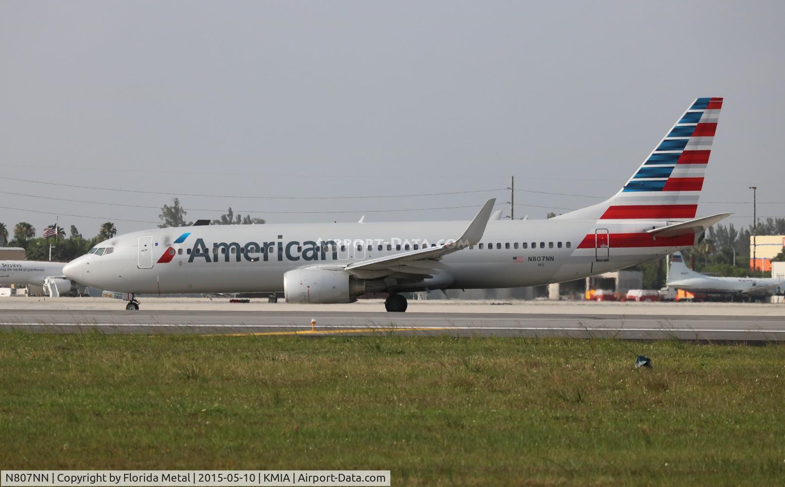 N807NN, 2009 Boeing 737-823 C/N 31077, MIA spotting 2015