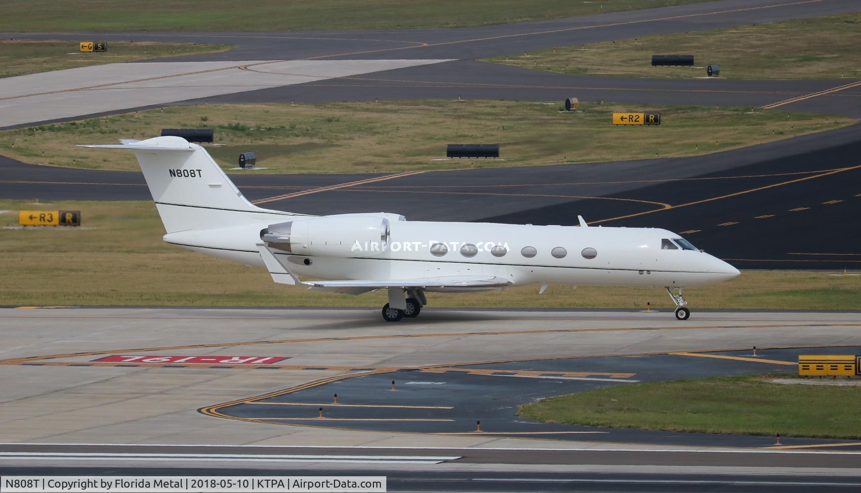 N808T, Gulfstream Aerospace G-IV C/N 1342, TPA spotting 2018