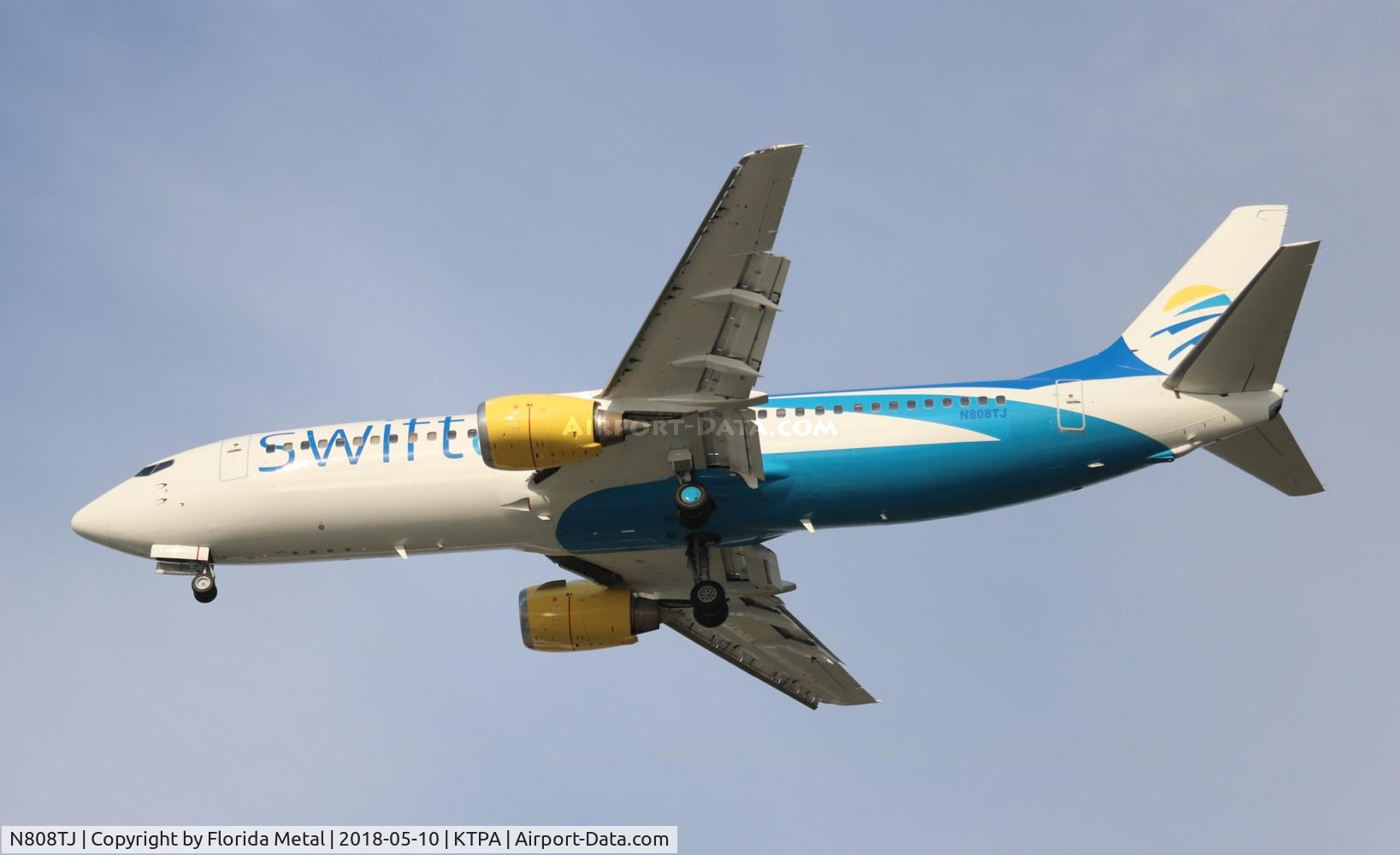 N808TJ, 1993 Boeing 737-4Q8 C/N 25103, TPA spotting 2018