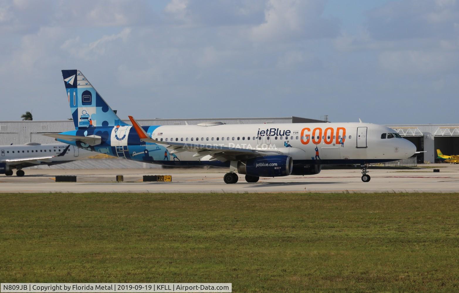 N809JB, 2012 Airbus A320-232 C/N 5349, FLL spotting 2019