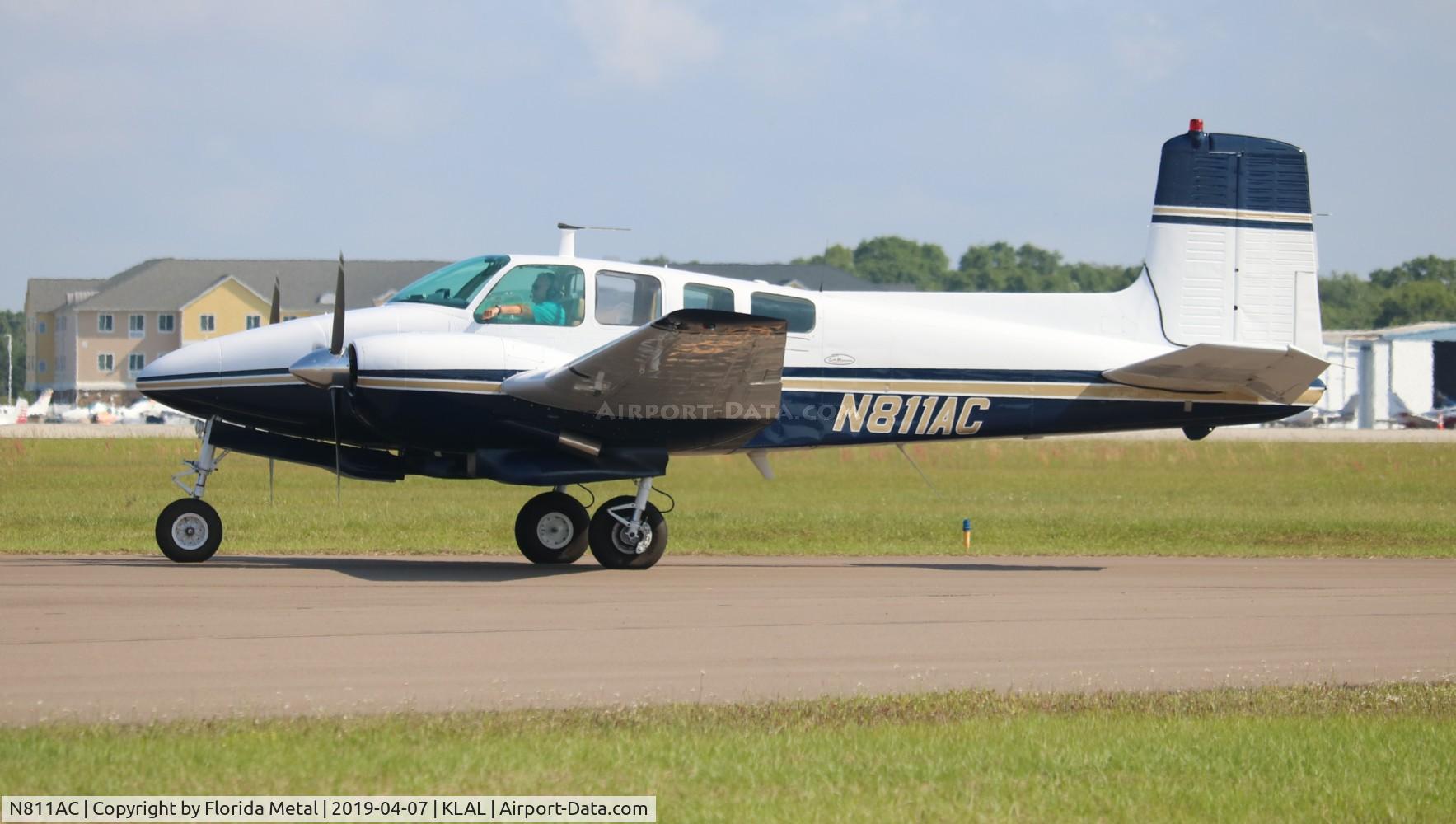 N811AC, 1959 Beech D50C Twin Bonanza C/N DH-239, SNF LAL 2019