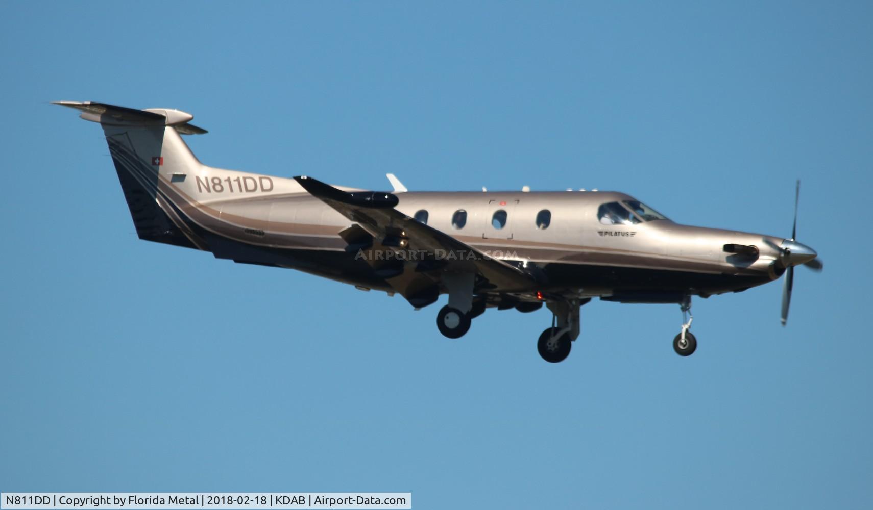 N811DD, 2008 Pilatus PC-12/47E C/N 1027, DAB spotting 2018