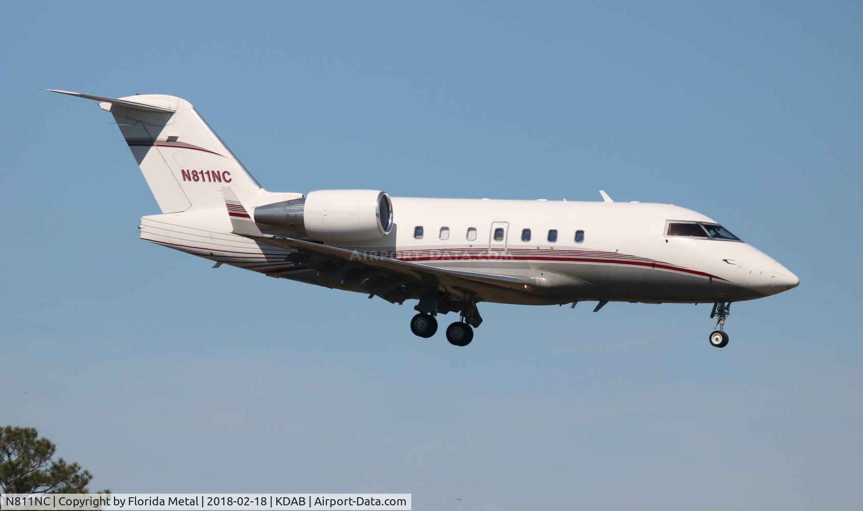 N811NC, 1990 Canadair Challenger 601-3A (CL-600-2B16) C/N 5064, DAB spotting 2018