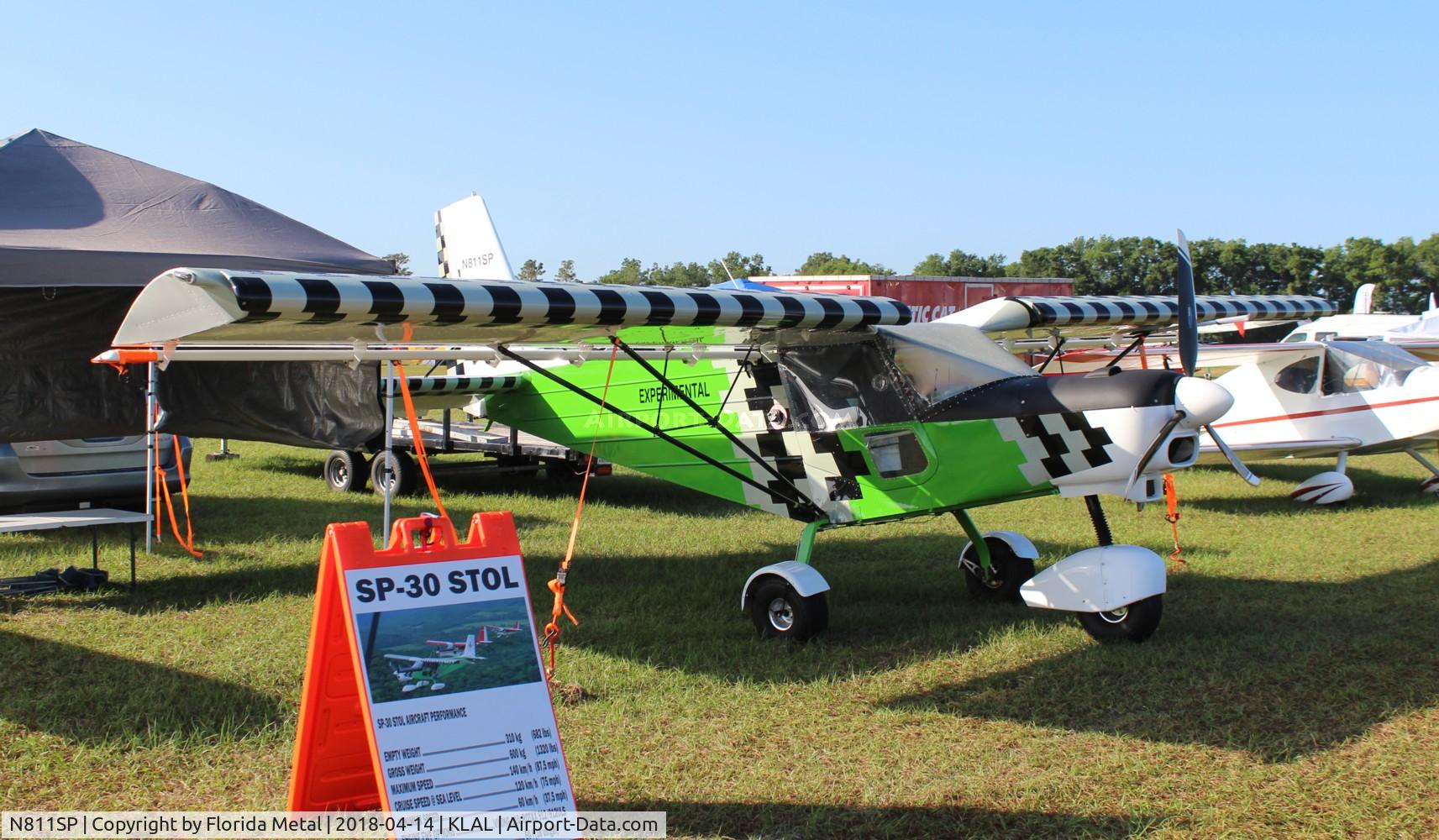 N811SP, 2015 Spectr-Aero SP-30 C/N 154, SNF LAL 2018