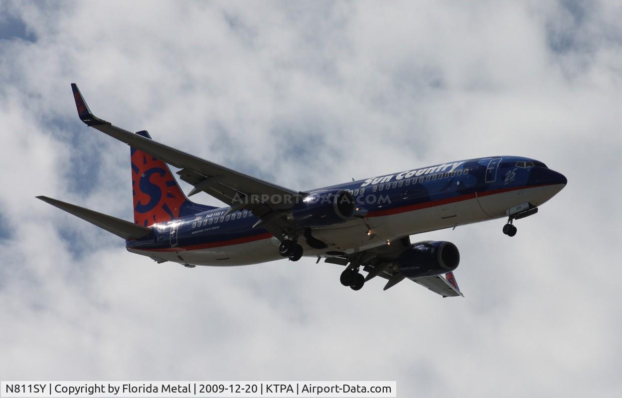 N811SY, 2007 Boeing 737-8BK C/N 29660, TPA spotting 2009