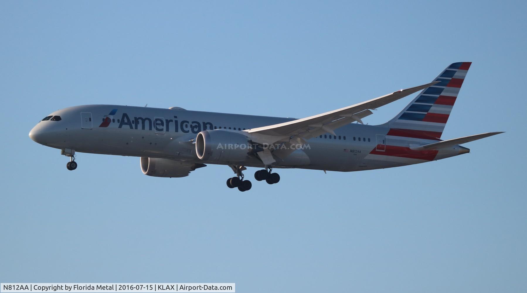 N812AA, 2015 Boeing 787-8 Dreamliner Dreamliner C/N 40630, LAX spotting 2016