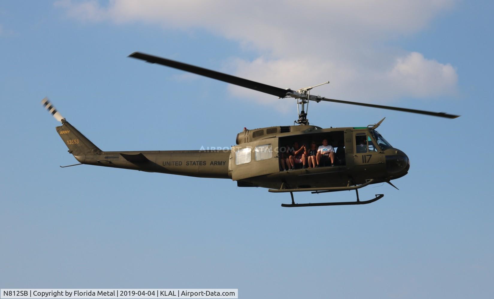 N812SB, 1964 Bell UH-1H Iroquois C/N 4260, SNF LAL 2019