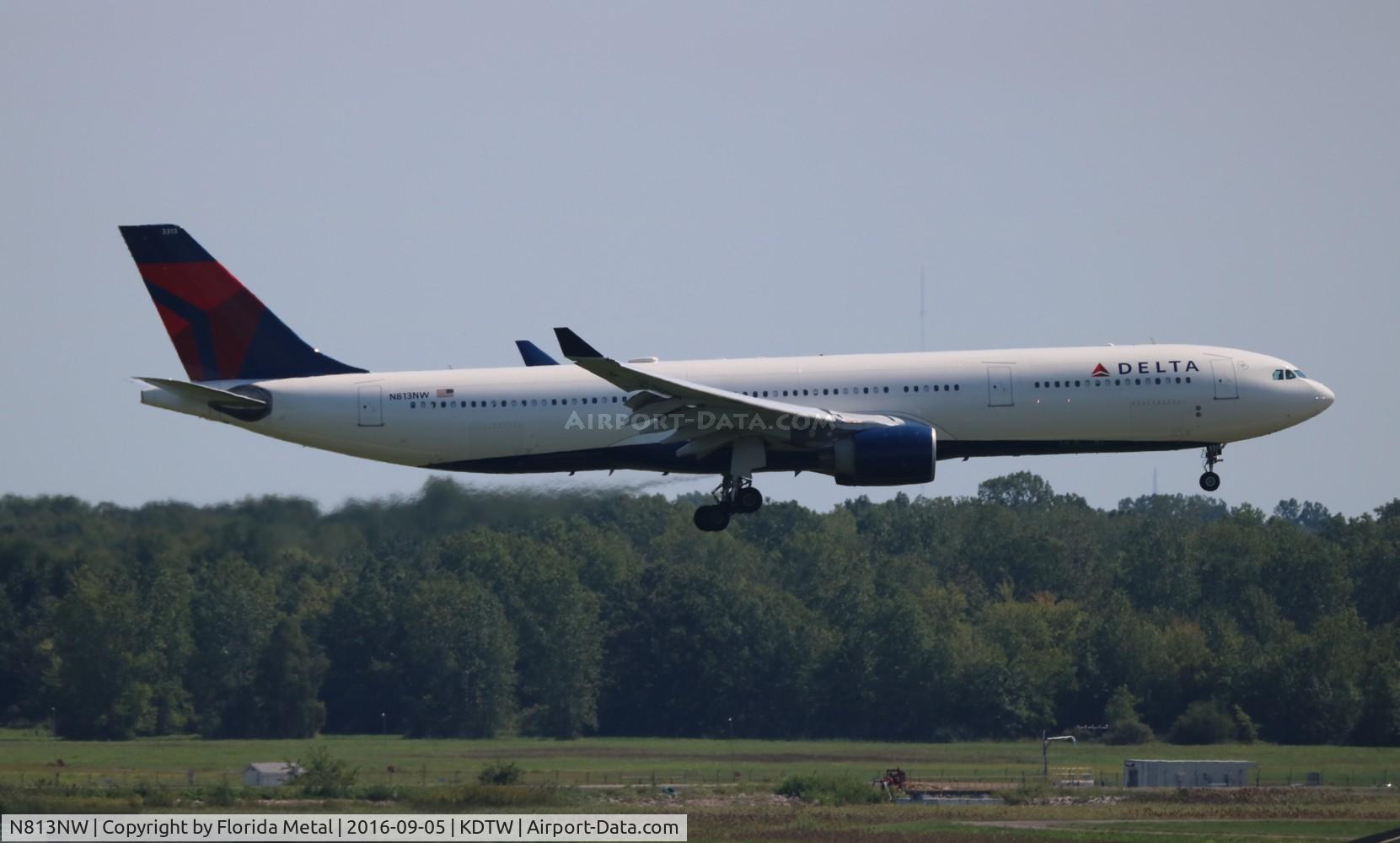 N813NW, 2006 Airbus A33-323X C/N 799, DTW spotting 2016