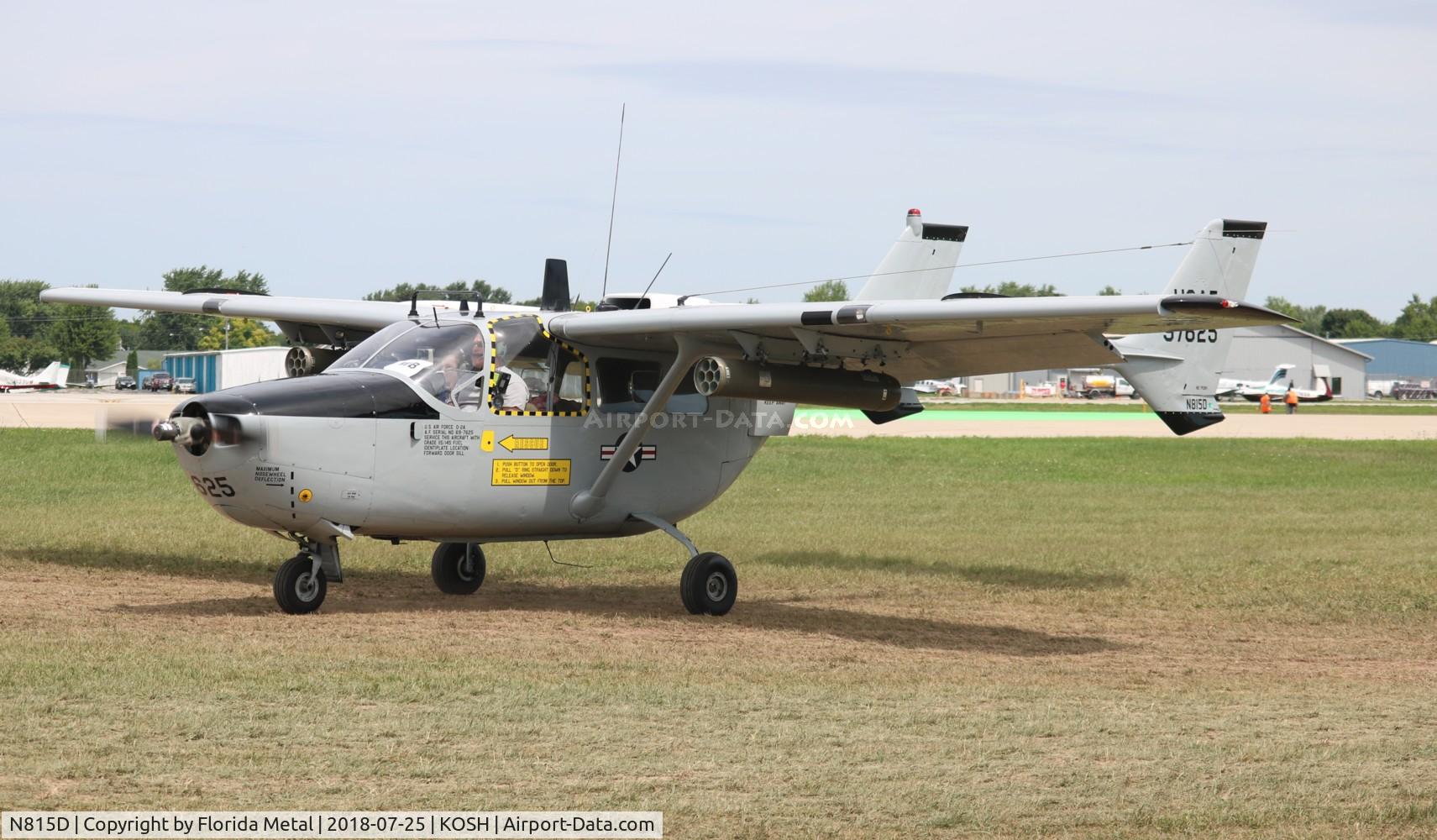 N815D, 1969 Cessna M337B (O-2A) Super Skymaster C/N 337M-0423 (69-7625), EAA OSH 2018