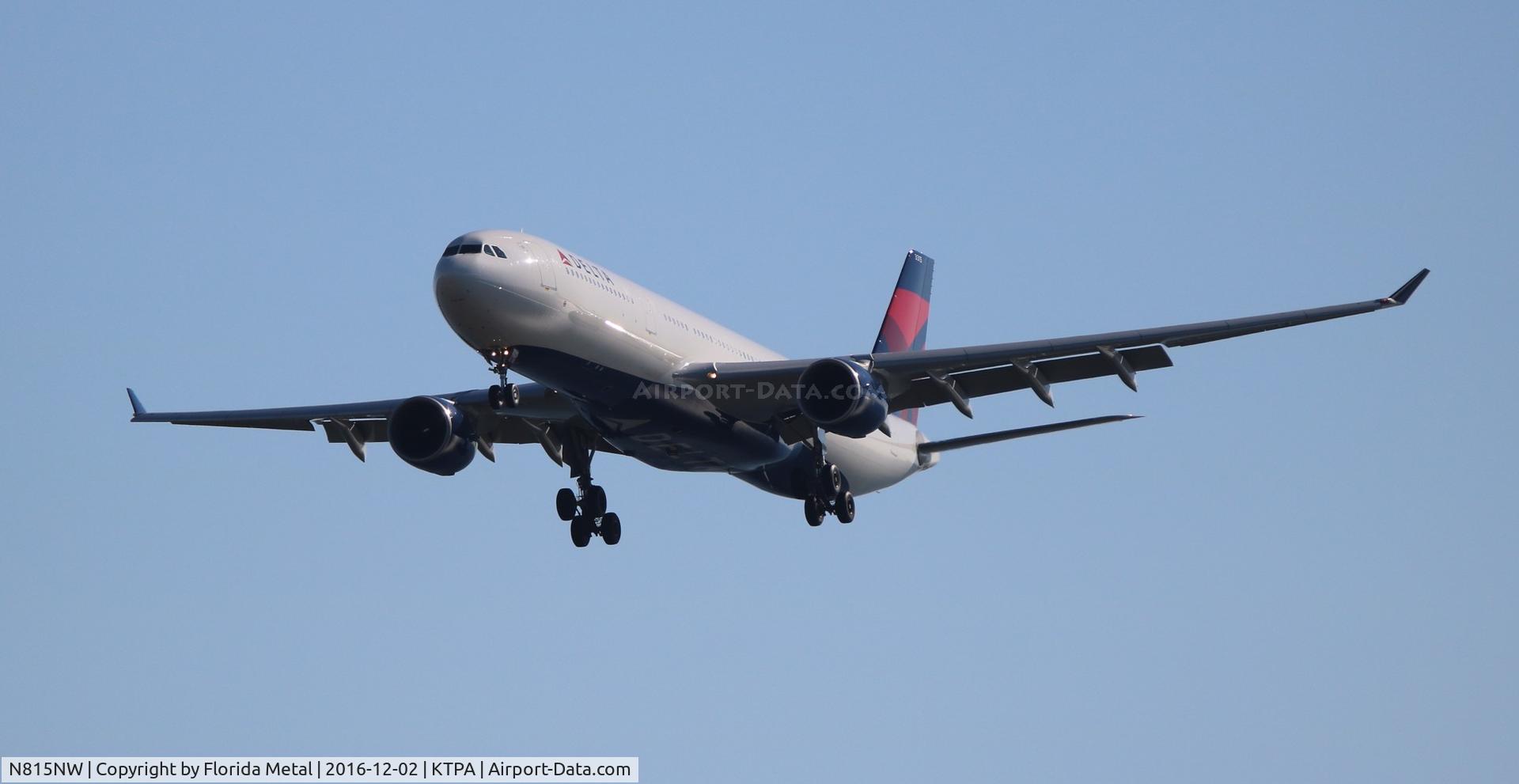 N815NW, 2007 Airbus A330-323X C/N 0817, TPA spotting 2016