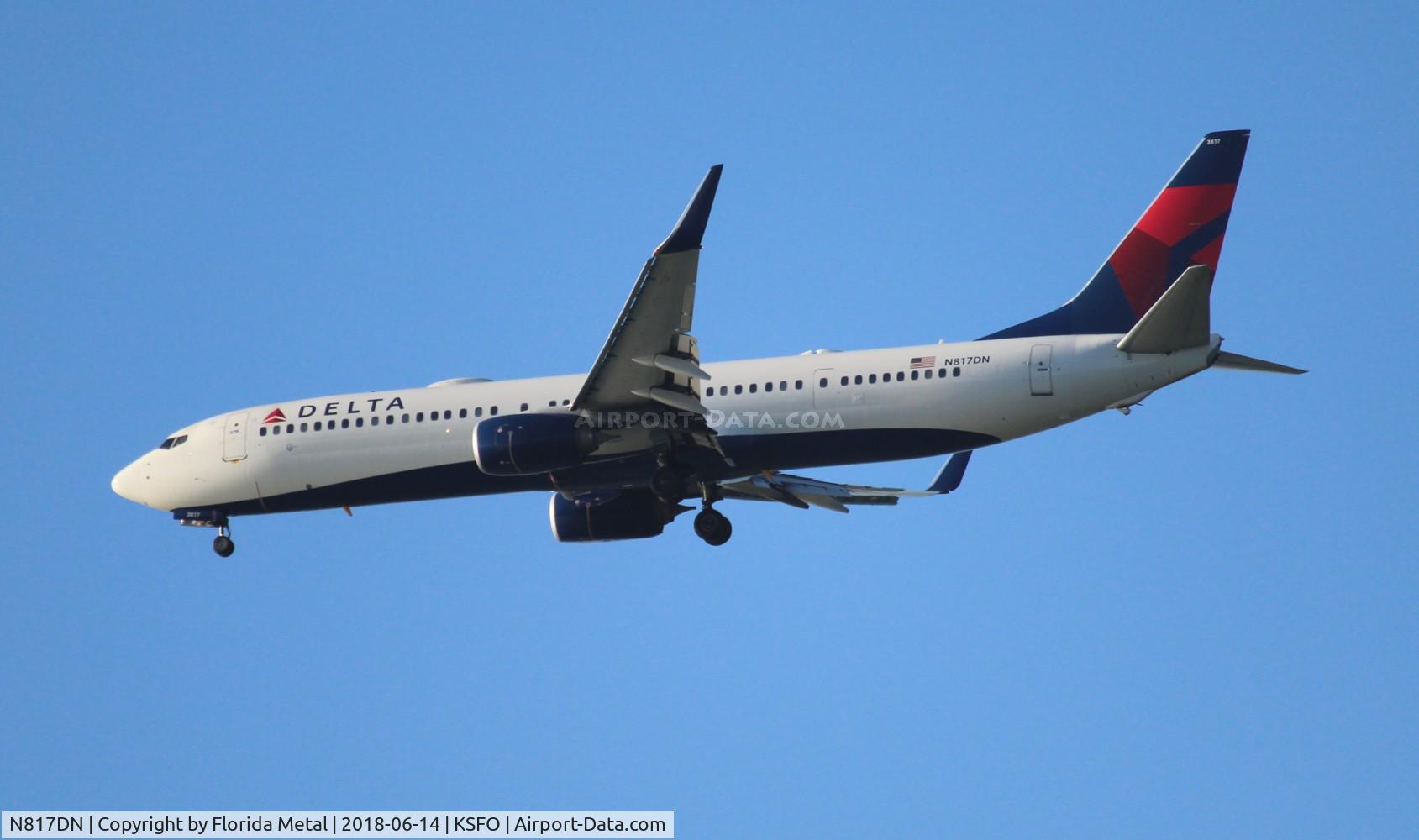 N817DN, 2014 Boeing 737-932/ER C/N 31929, SFO spotting 2018