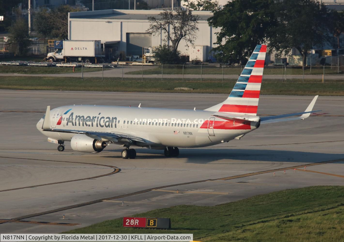 N817NN, 2009 Boeing 737-823 C/N 29558, FLL spotting 2017