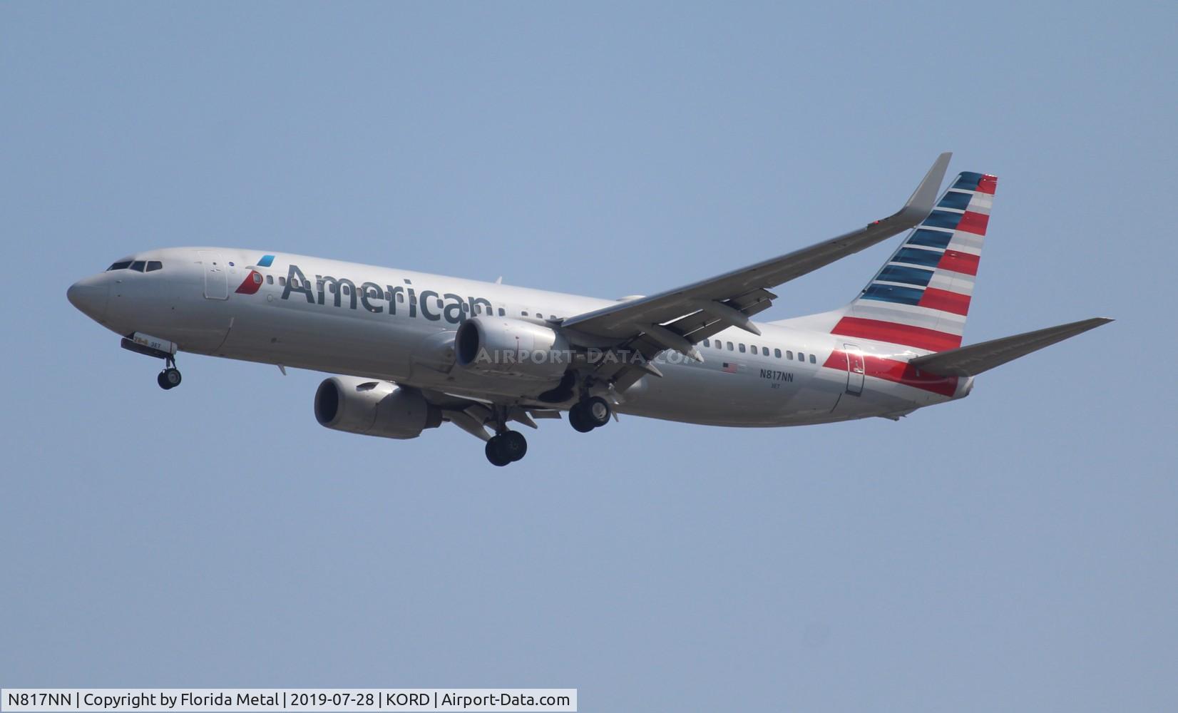 N817NN, 2009 Boeing 737-823 C/N 29558, ORD spotting 2019
