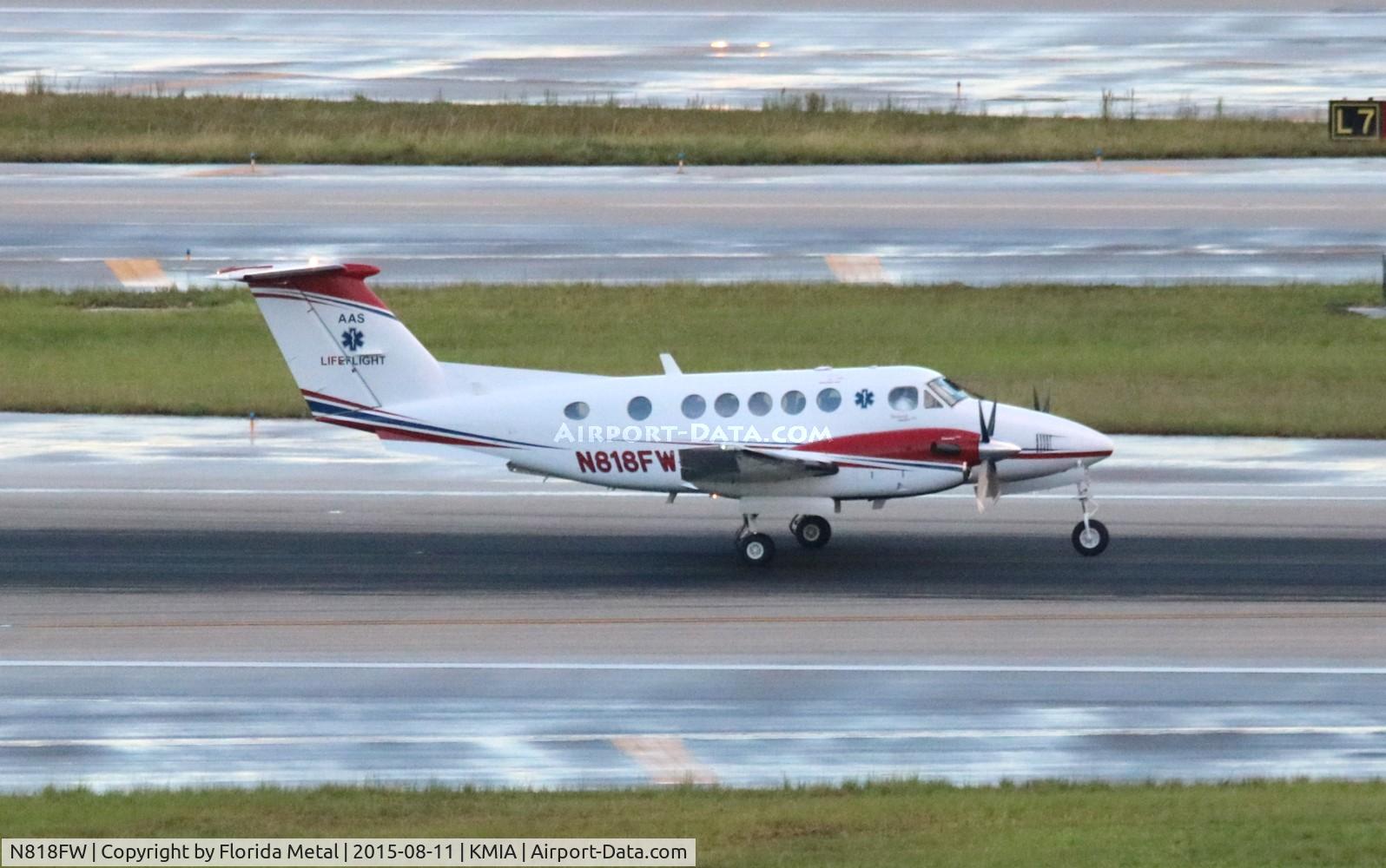 N818FW, 1991 Beech B200 King Air C/N BB-1394, MIA spotting 2015