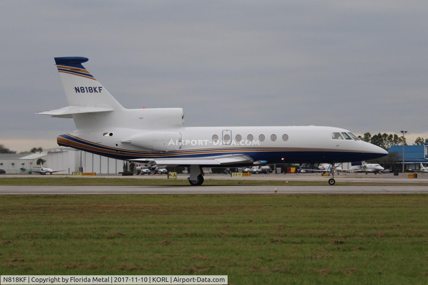 N818KF, 1998 Dassault Falcon 50EX C/N 277, ORL spotting 2017