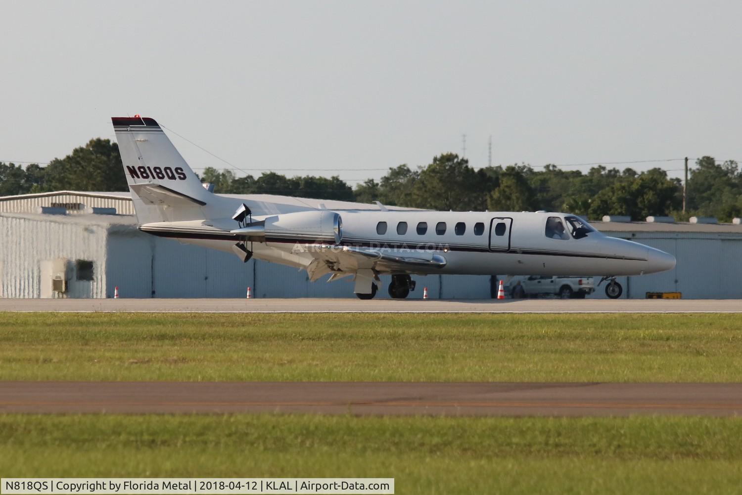 N818QS, 2007 Cessna 560 C/N 560-0778, SNF LAL 2018