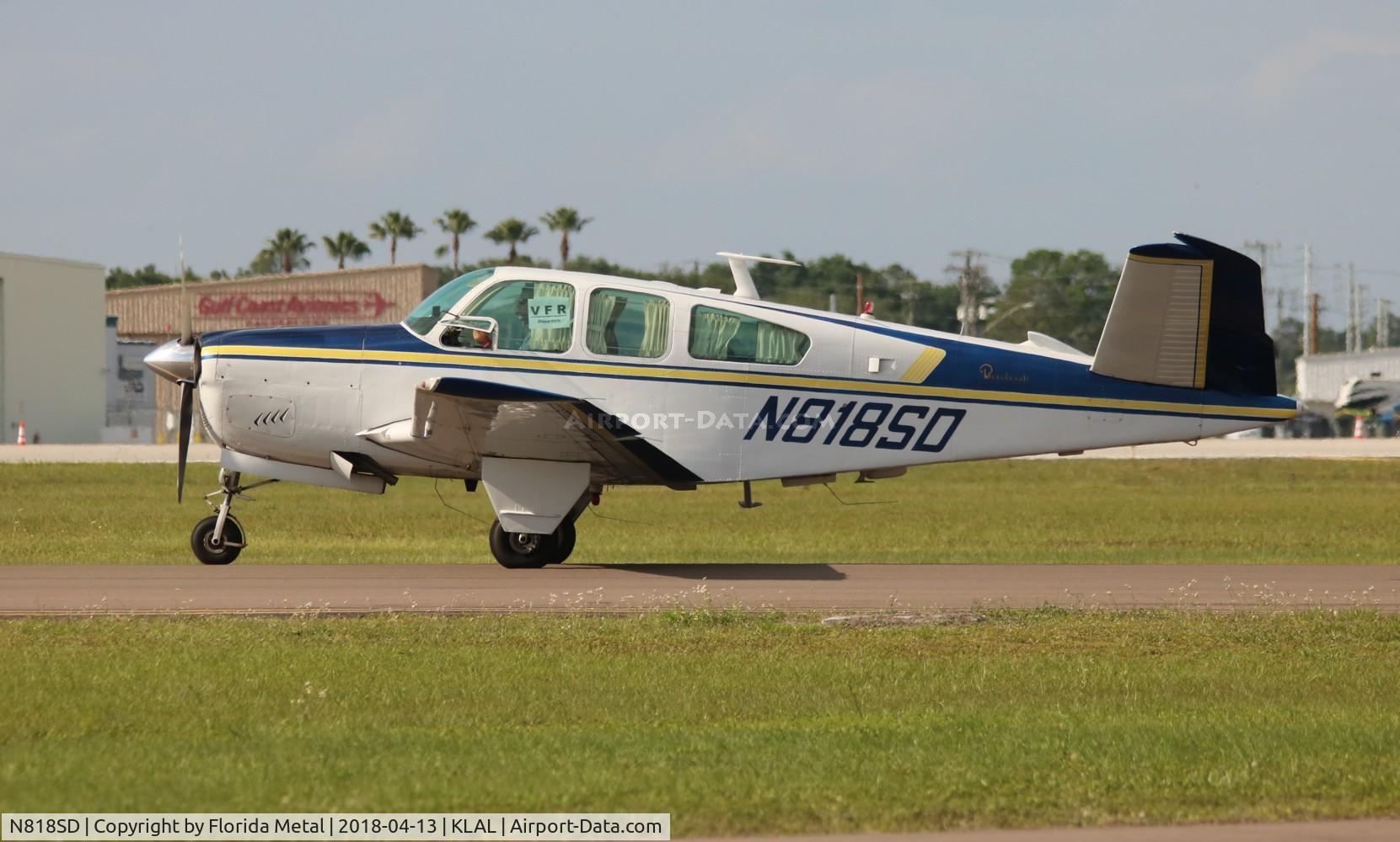 N818SD, 1964 Beech S35 Bonanza C/N D-7480, SNF LAL 2018