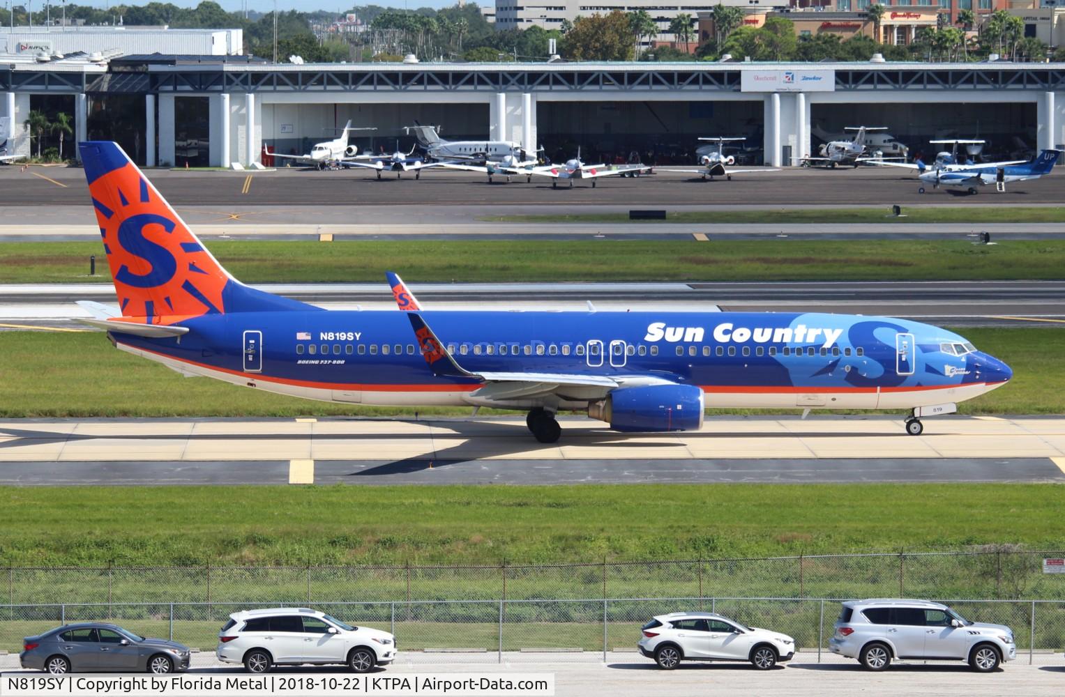 N819SY, 2006 Boeing 737-86N C/N 34254, TPA spotting 2018