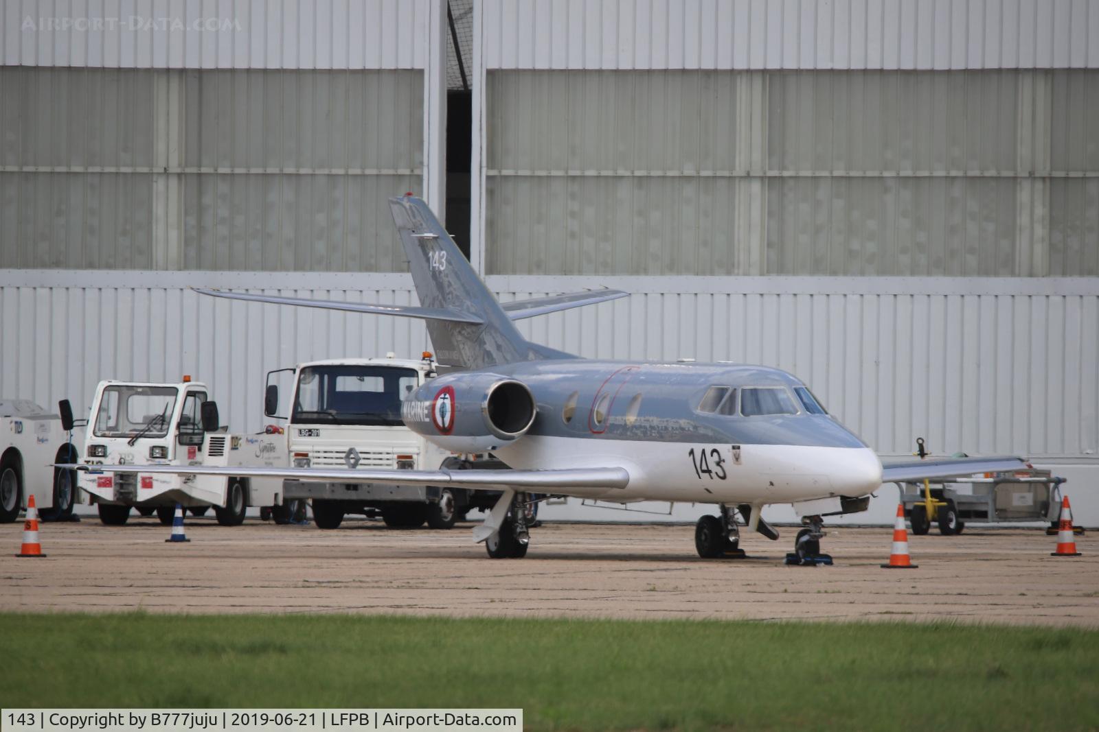 143, 1979 Dassault Falcon 10MER C/N 143, at Le-Bourget