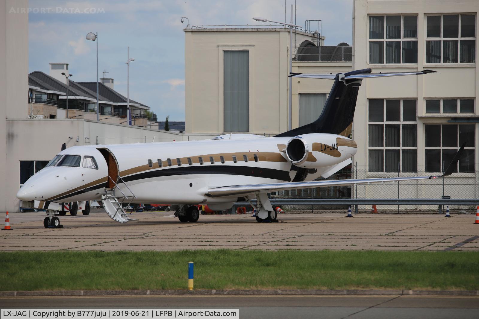 LX-JAG, 2007 Embraer ERJ-135BJ 600 Legacy C/N 14501002, at Le-Bourget