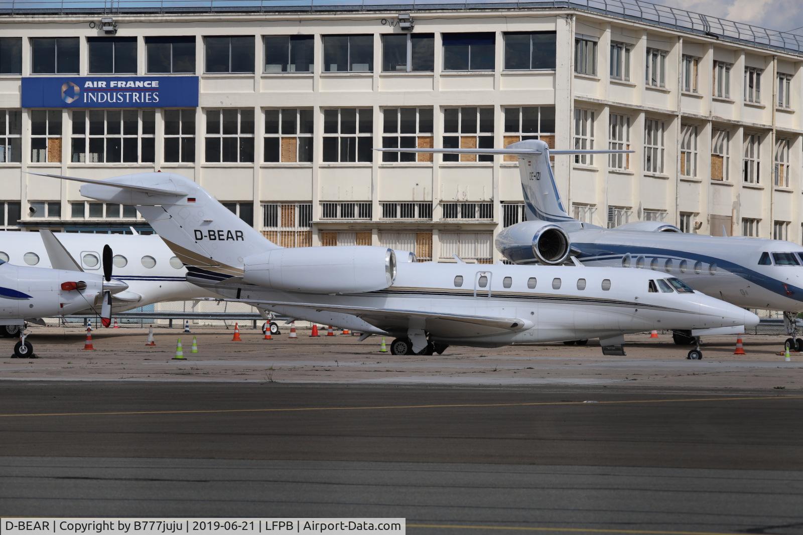 D-BEAR, 1999 Cessna 750 Citation X Citation X C/N 750-0085, at Le-Bourget