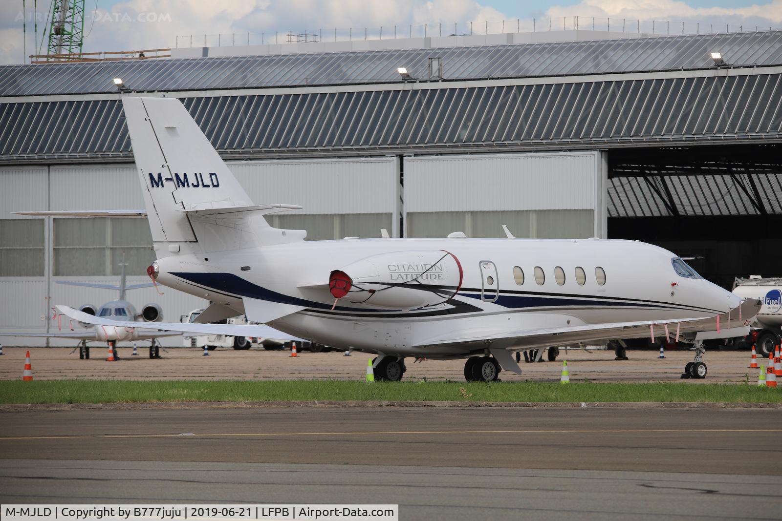 M-MJLD, 2015 Cessna 680A Citation Latitude C/N 680A-0017, at Le-Bourget
