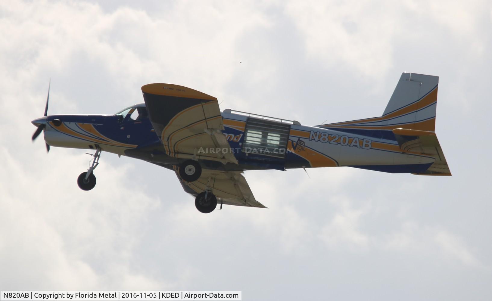 N820AB, 2005 Pacific Aerospace 750XL C/N 116, Deland 2016