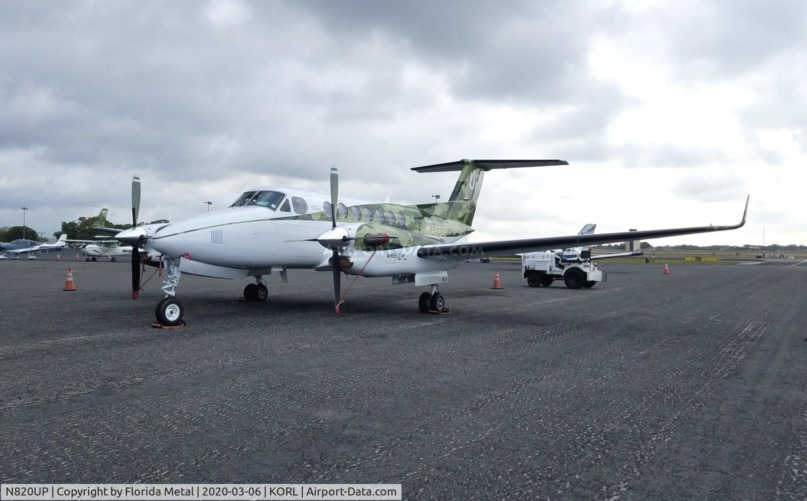 N820UP, 2014 Beechcraft B350i King Air C/N FL-905, ORL spotting 2020