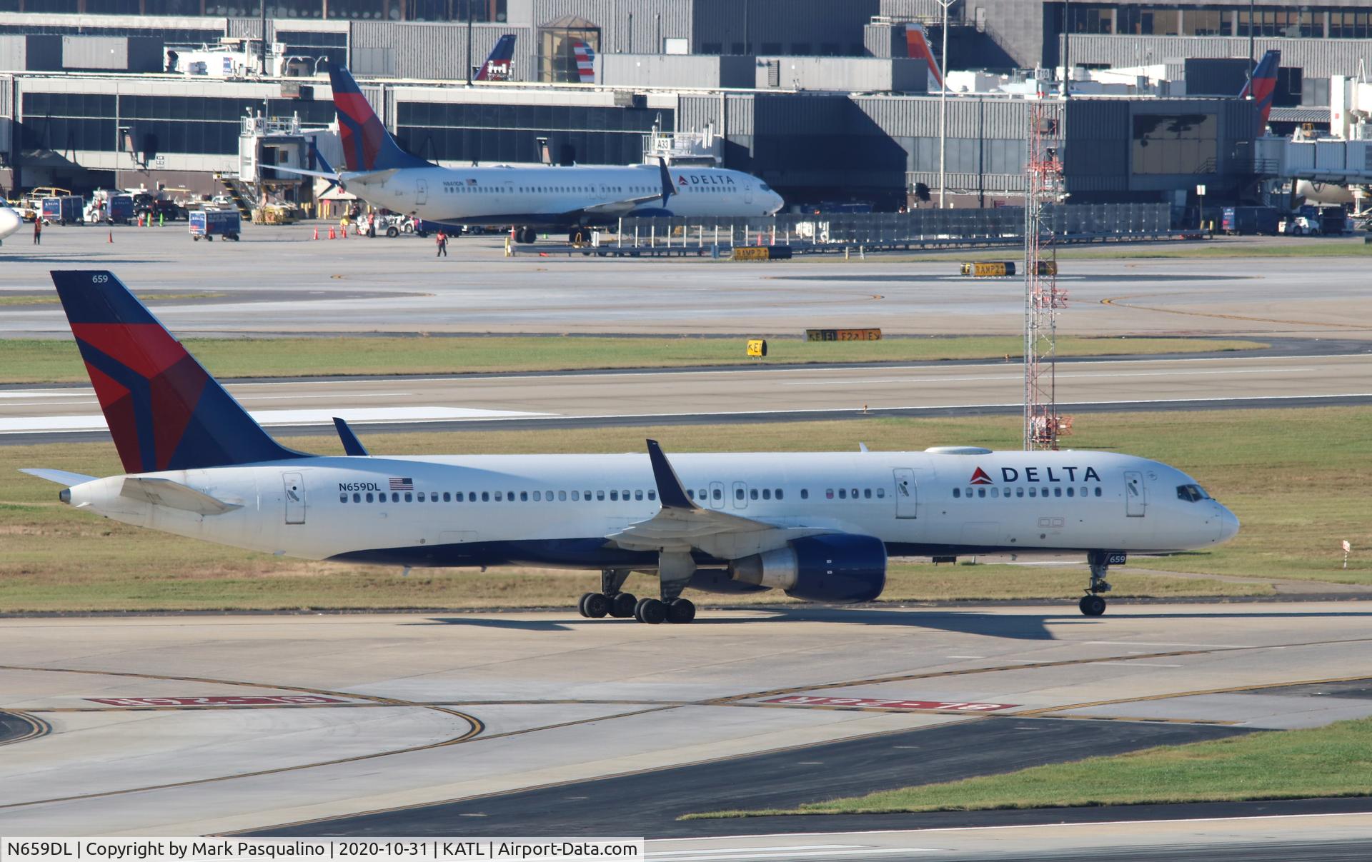 N659DL, 1990 Boeing 757-232 C/N 24421, Boeing 757-232