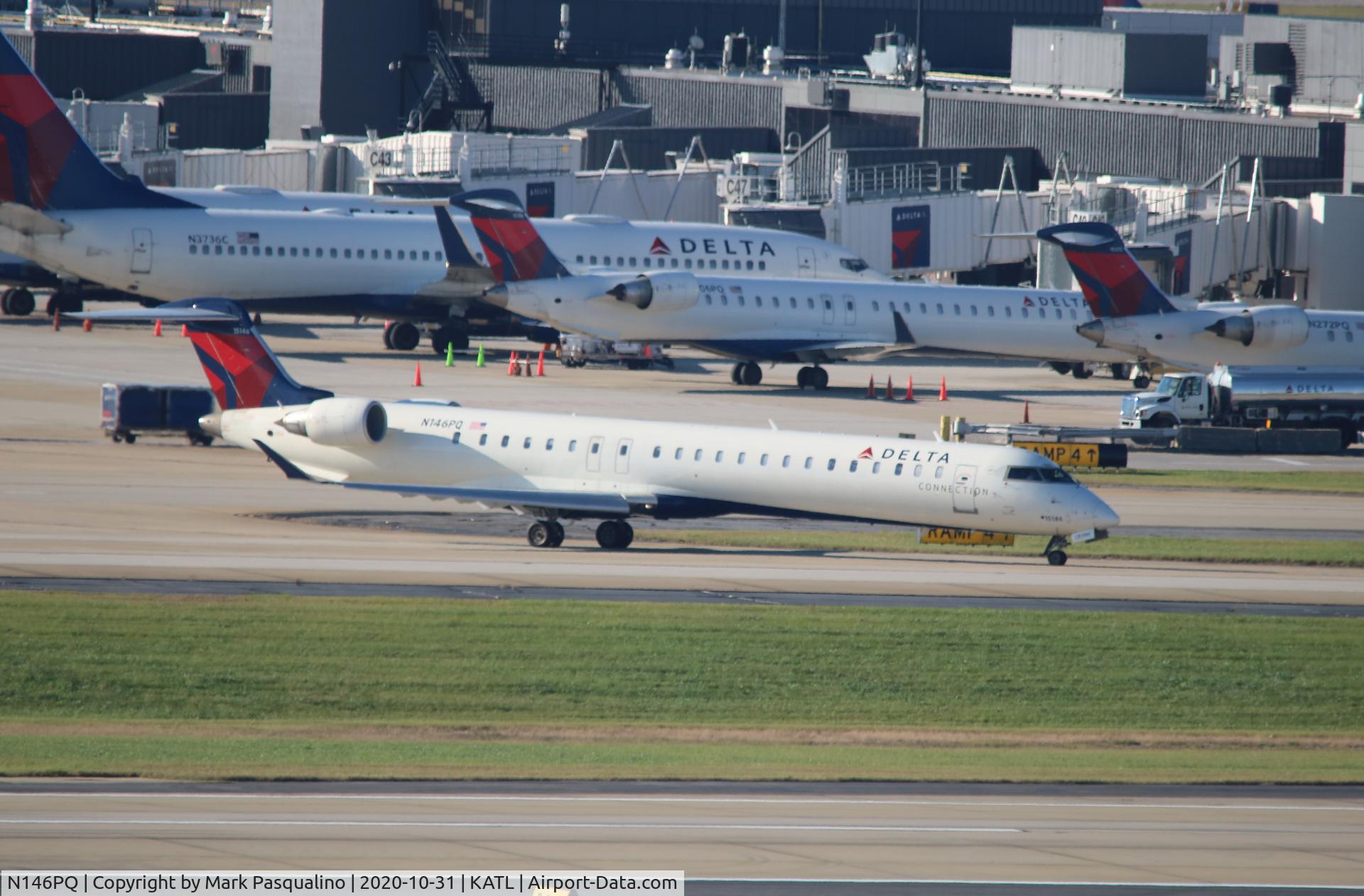 N146PQ, 2007 Bombardier CRJ-900ER (CL-600-2D24) C/N 15146, CL-600-2D24
