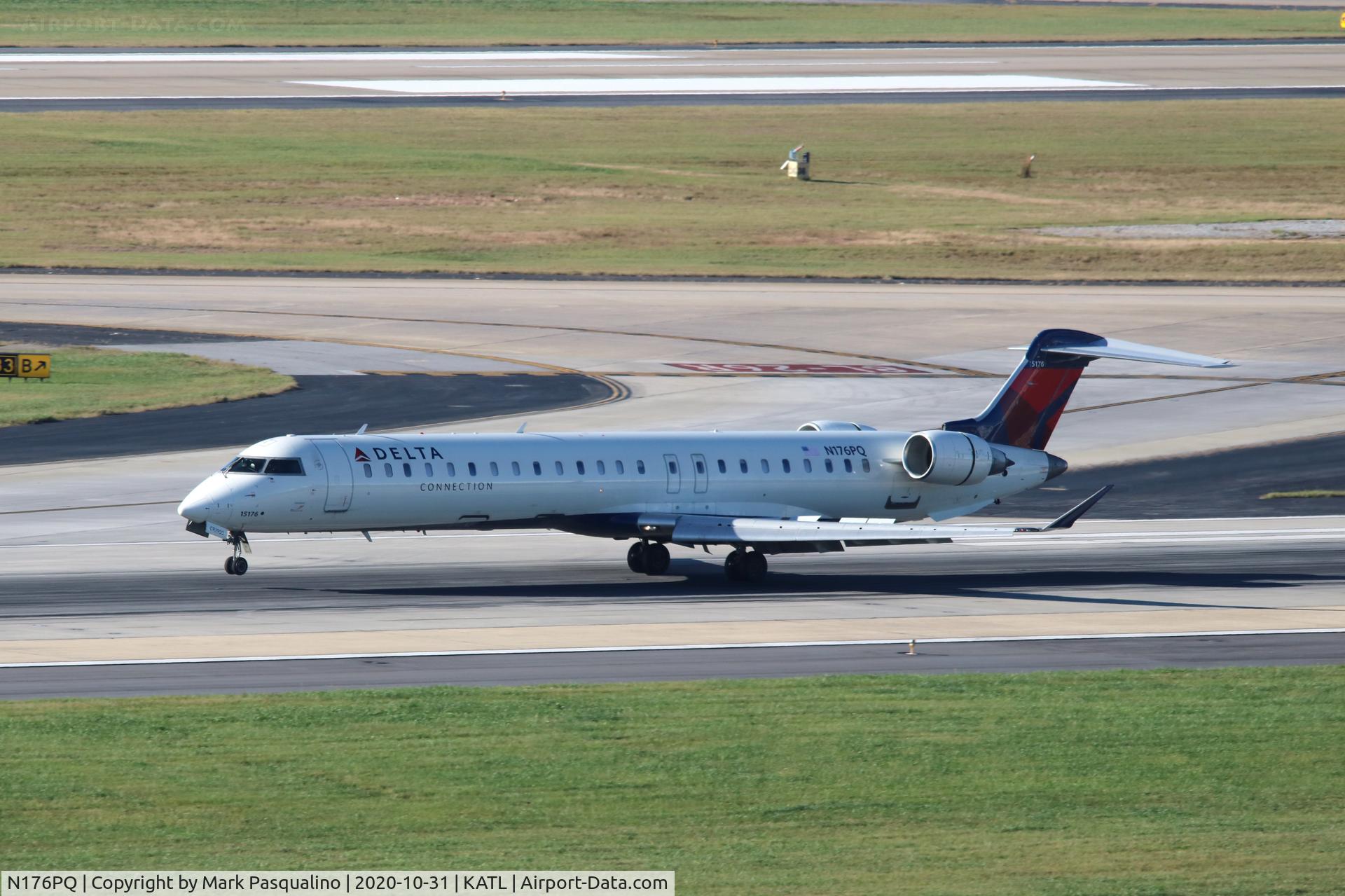 N176PQ, 2008 Bombardier CRJ-900ER (CL-600-2D24) C/N 15176, CL-600-2D24