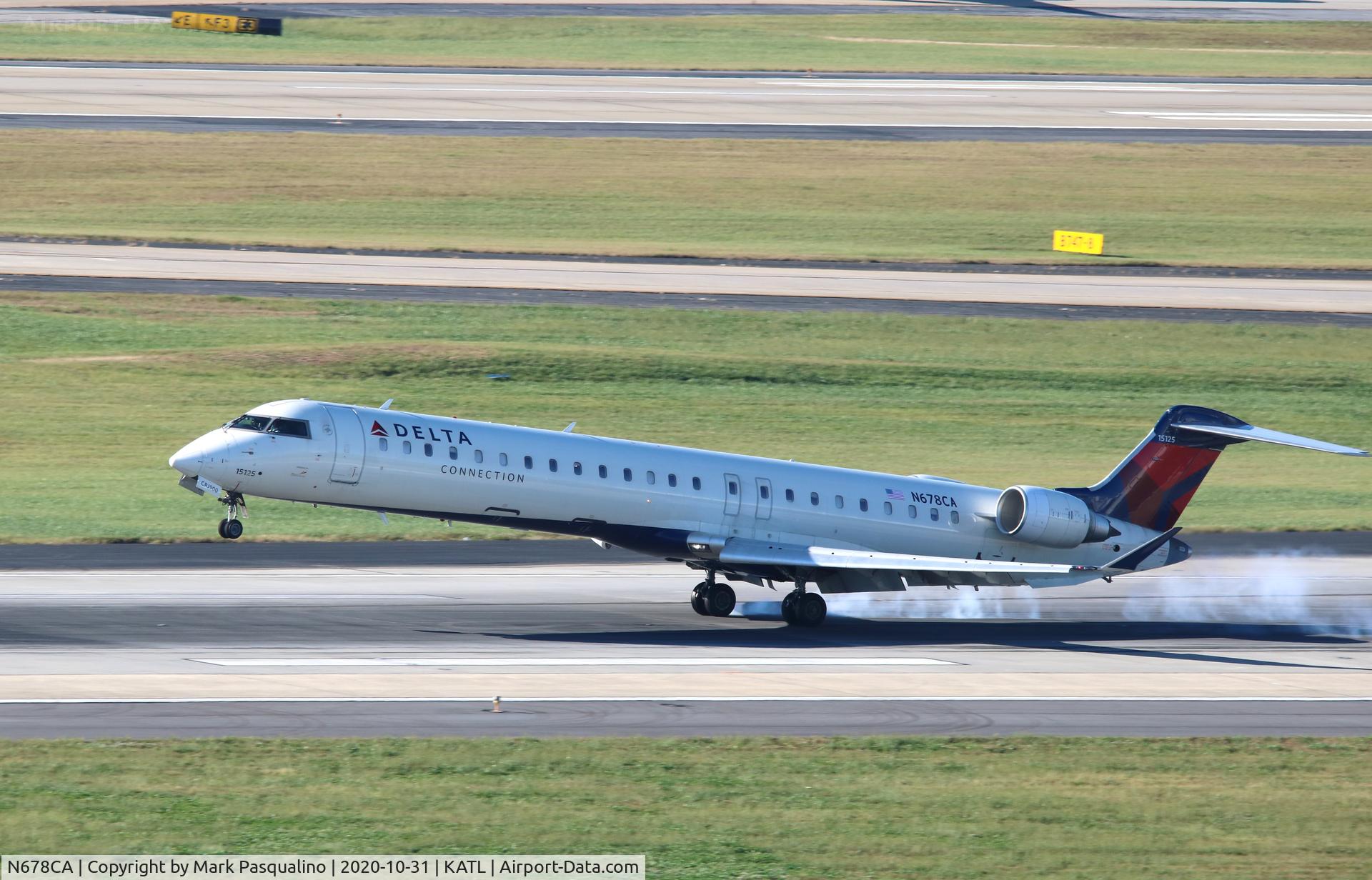 N678CA, 2007 Bombardier CRJ-900ER (CL-600-2D24) C/N 15125, CL-600-2D24
