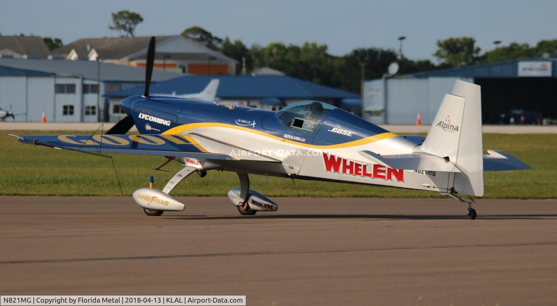 N821MG, 2009 Extra EA-300SC C/N SC010, SNF LAL 2018