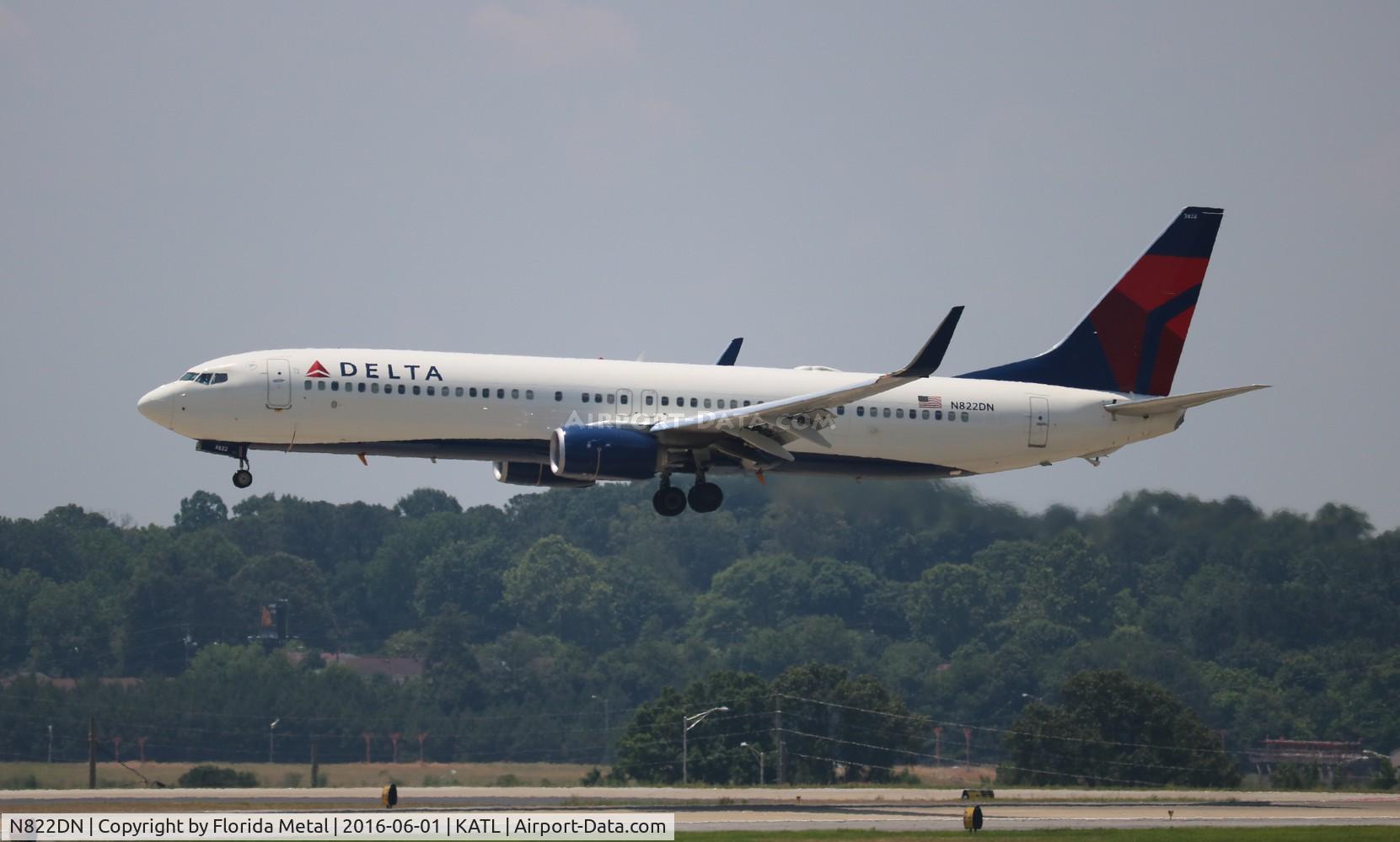 N822DN, 2014 Boeing 737-932/ER C/N 33933, ATL Spotting 2016