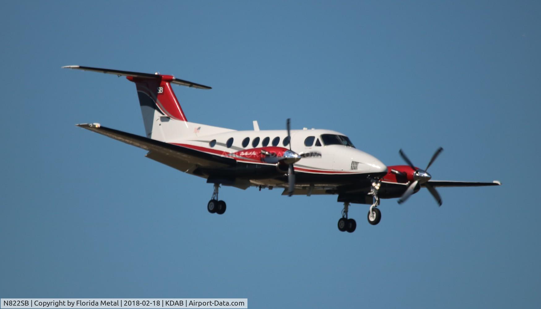 N822SB, 1982 Beech B200 King Air C/N BB-981, DAB spotting 2018