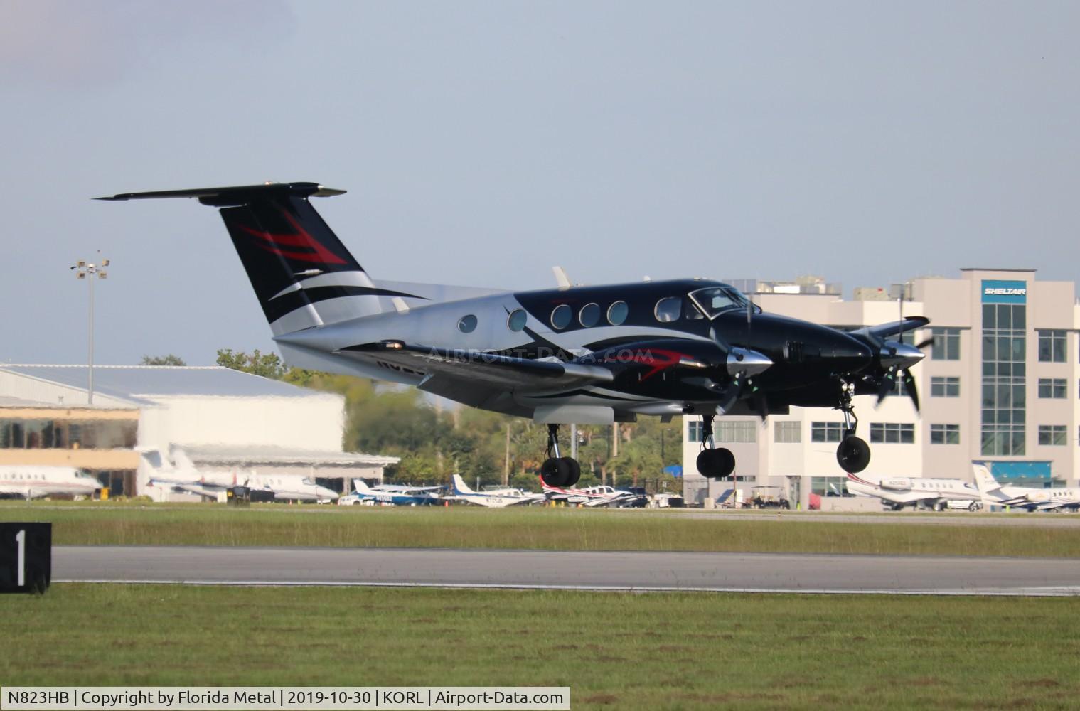 N823HB, 1980 Beech F90 King Air C/N LA-52, ORL Spotting 2019