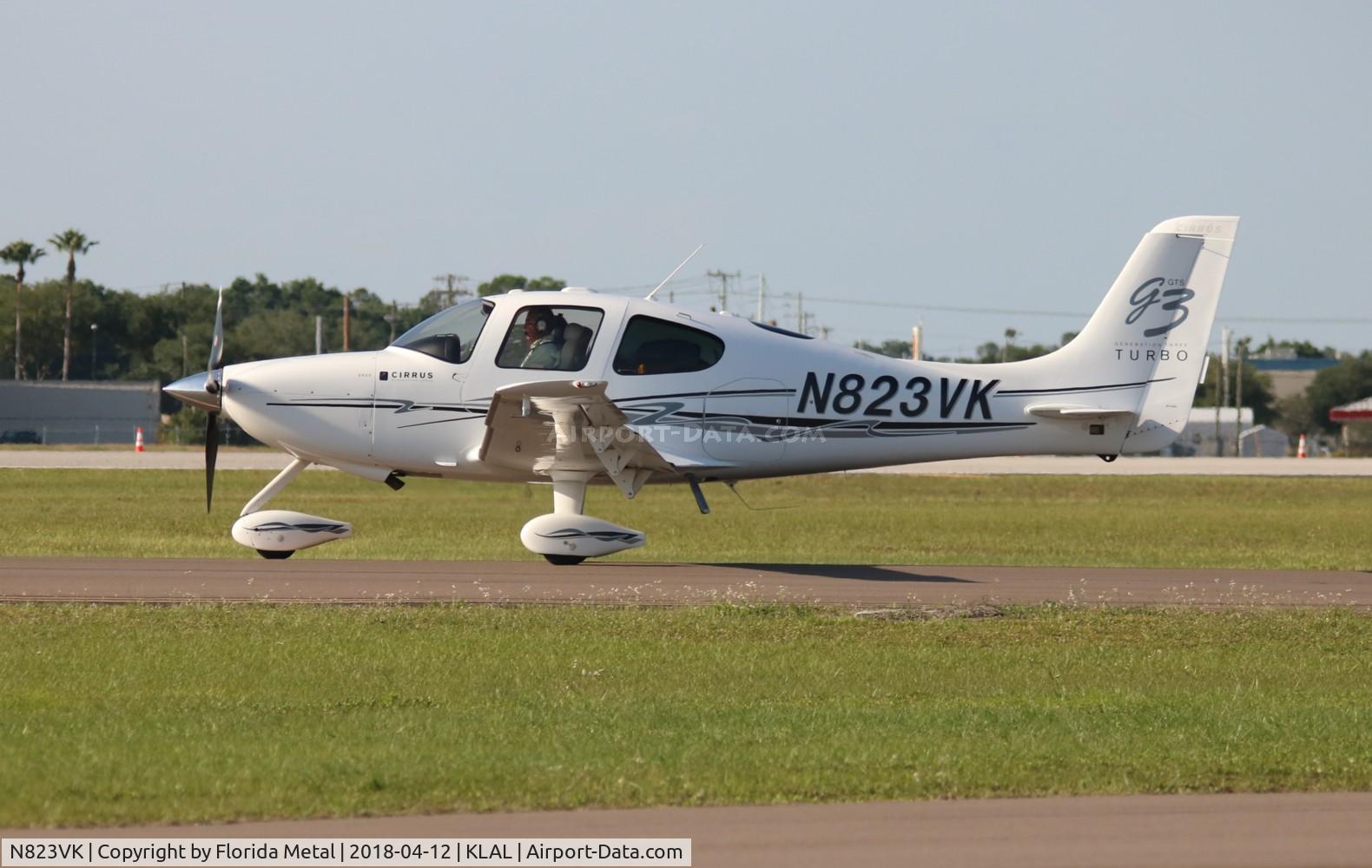 N823VK, 2008 Cirrus SR22 C/N 3130, SNF LAL 2018