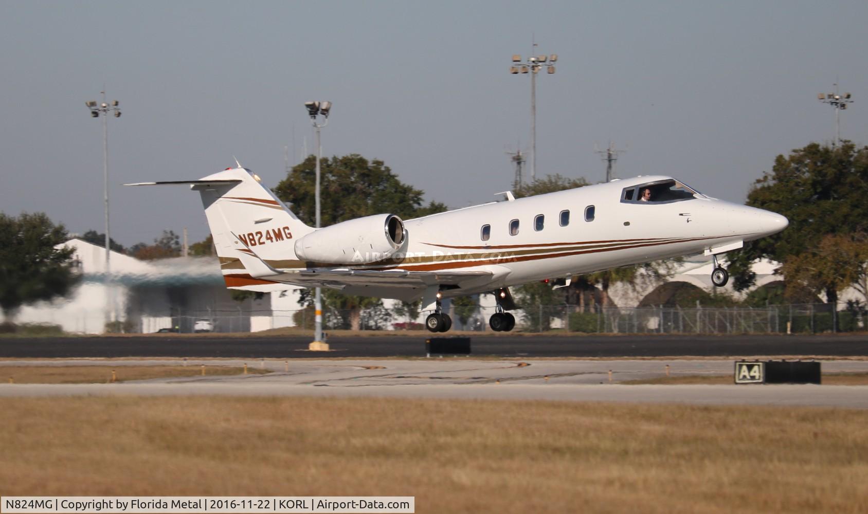 N824MG, 1984 Gates Learjet 55 C/N 106, ORL spotting 2016