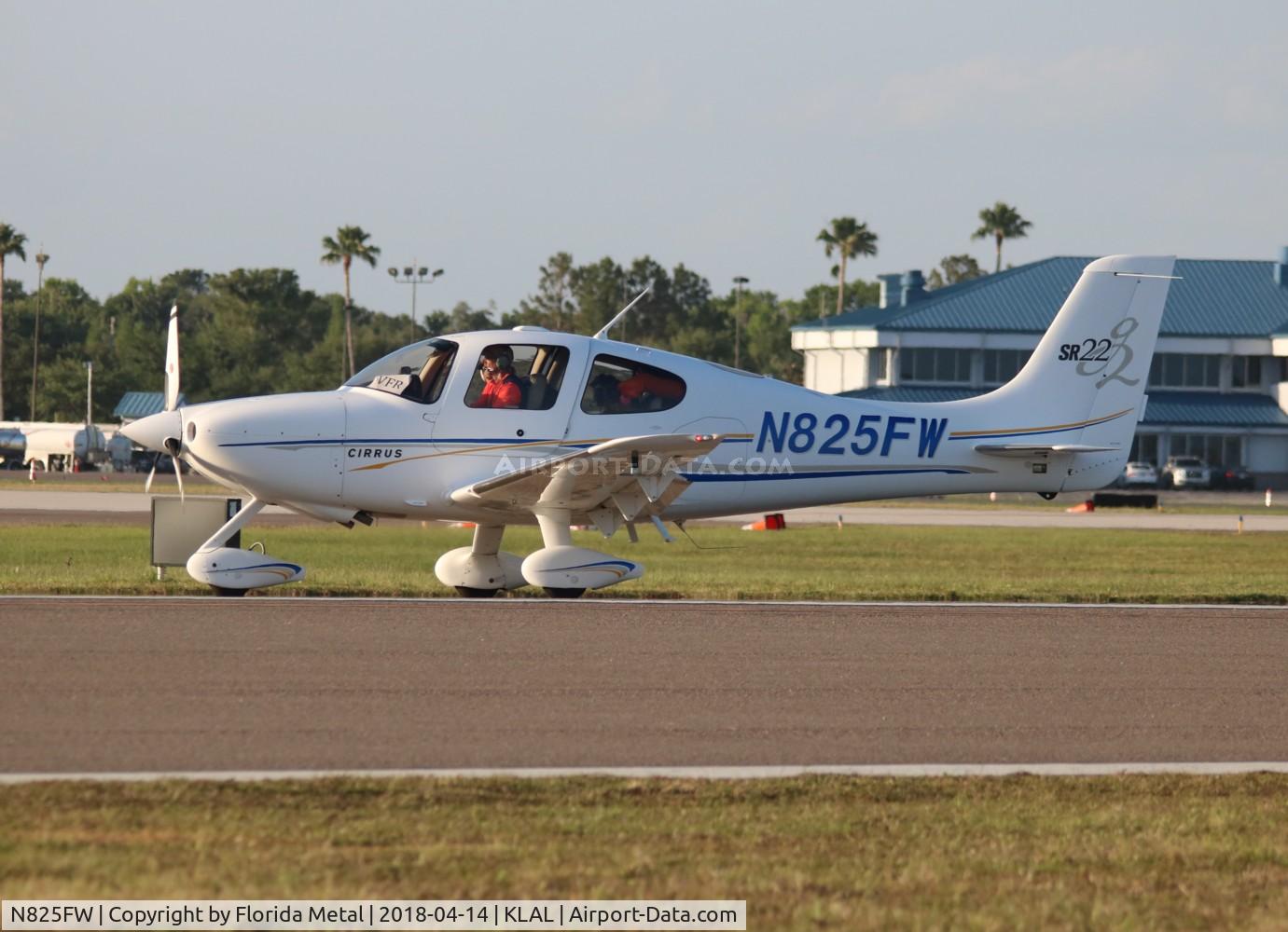 N825FW, 2005 Cirrus SR22 C/N 1368, SNF LAL 2018