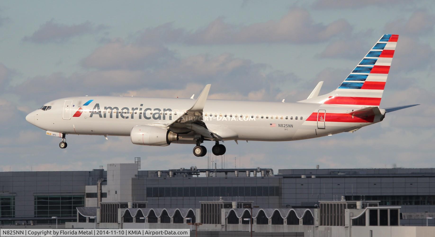N825NN, 2010 Boeing 737-823 C/N 31087, MIA spotting 2014