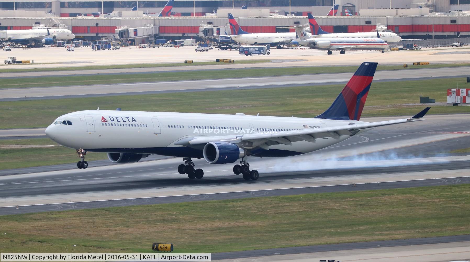 N825NW, 2015 Airbus A330-302 C/N 169, ATL spotting 2016